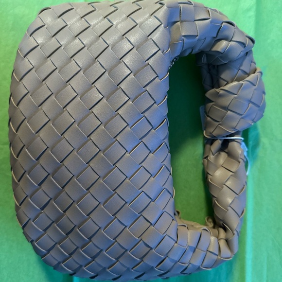 Urban Expressions Taupe Woven Bag - Picture 7 of 10